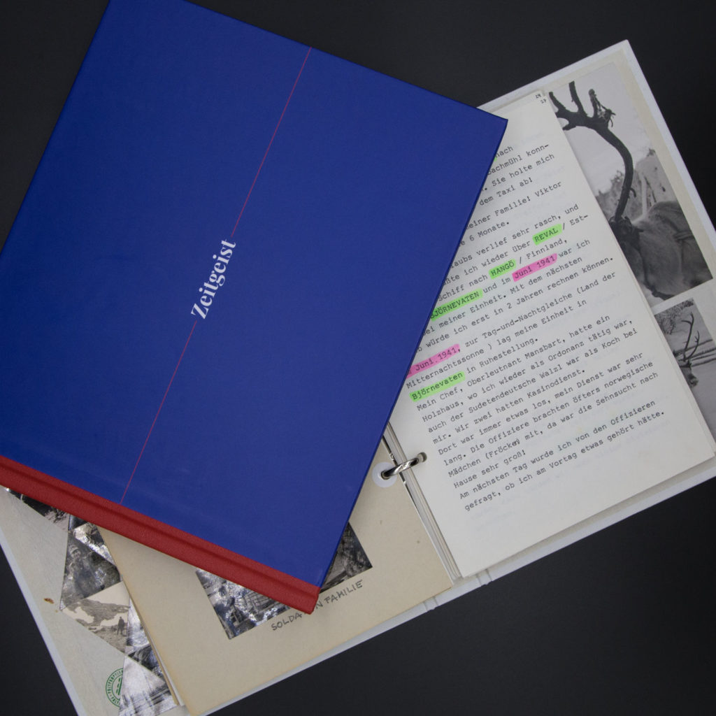 Printed thesis & original diary