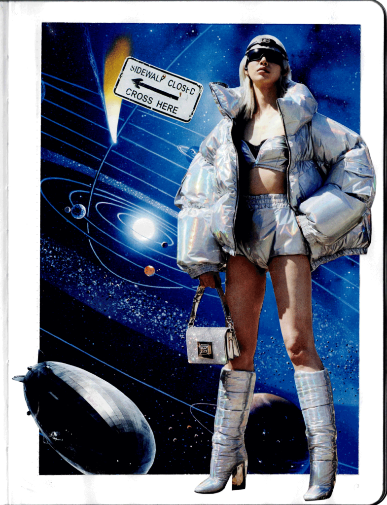 A spacey Collage